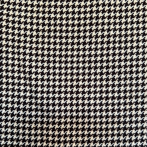 Ralph Lauren Collection Purple Label Cotton & Cashmere Blend Houndstooth Skirt - Picture 6 of 14